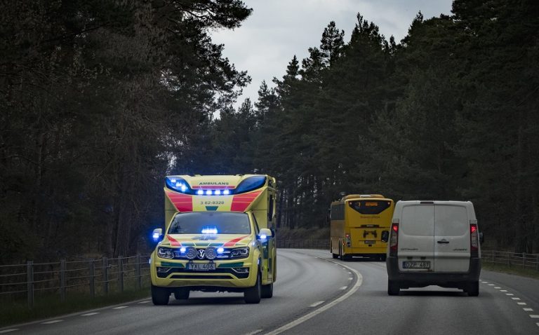 Ambulancetransporter fra Sverige til Danmark standset ved dansk grænse