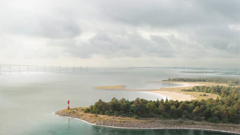 Strandkant og skov kan afgrænse Københavns fremtidige ø mod Øresund
