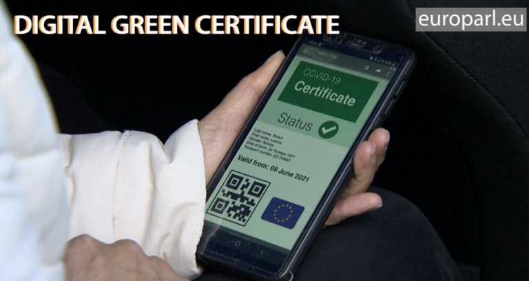 Næste uge i plenarforsamlingen: Digitalt grønt certifikat, EU-investeringer og forholdet til Storbritannien