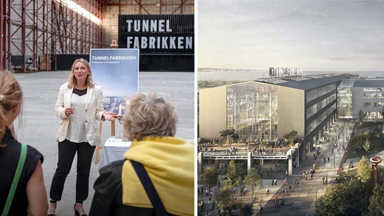 Kultur bliver bygget før boliger, når Tunnelfabrikken udvikles i Københavns Nordhavn